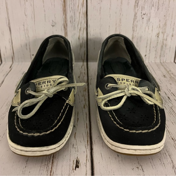 Sperry Shoes - GUC Sperry Top-Siders, navy women’s size 8.5